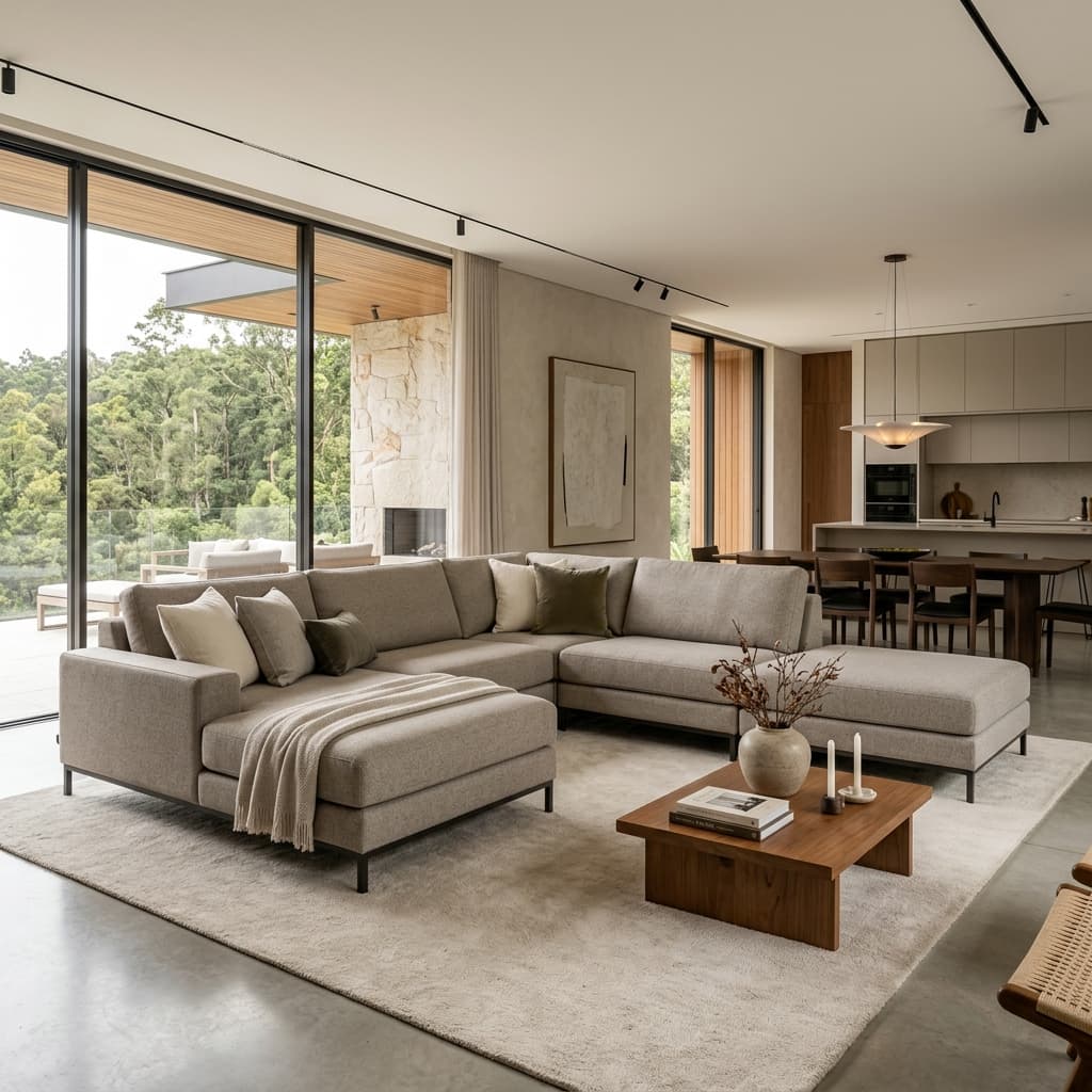 Sofás de Canto e Ilha